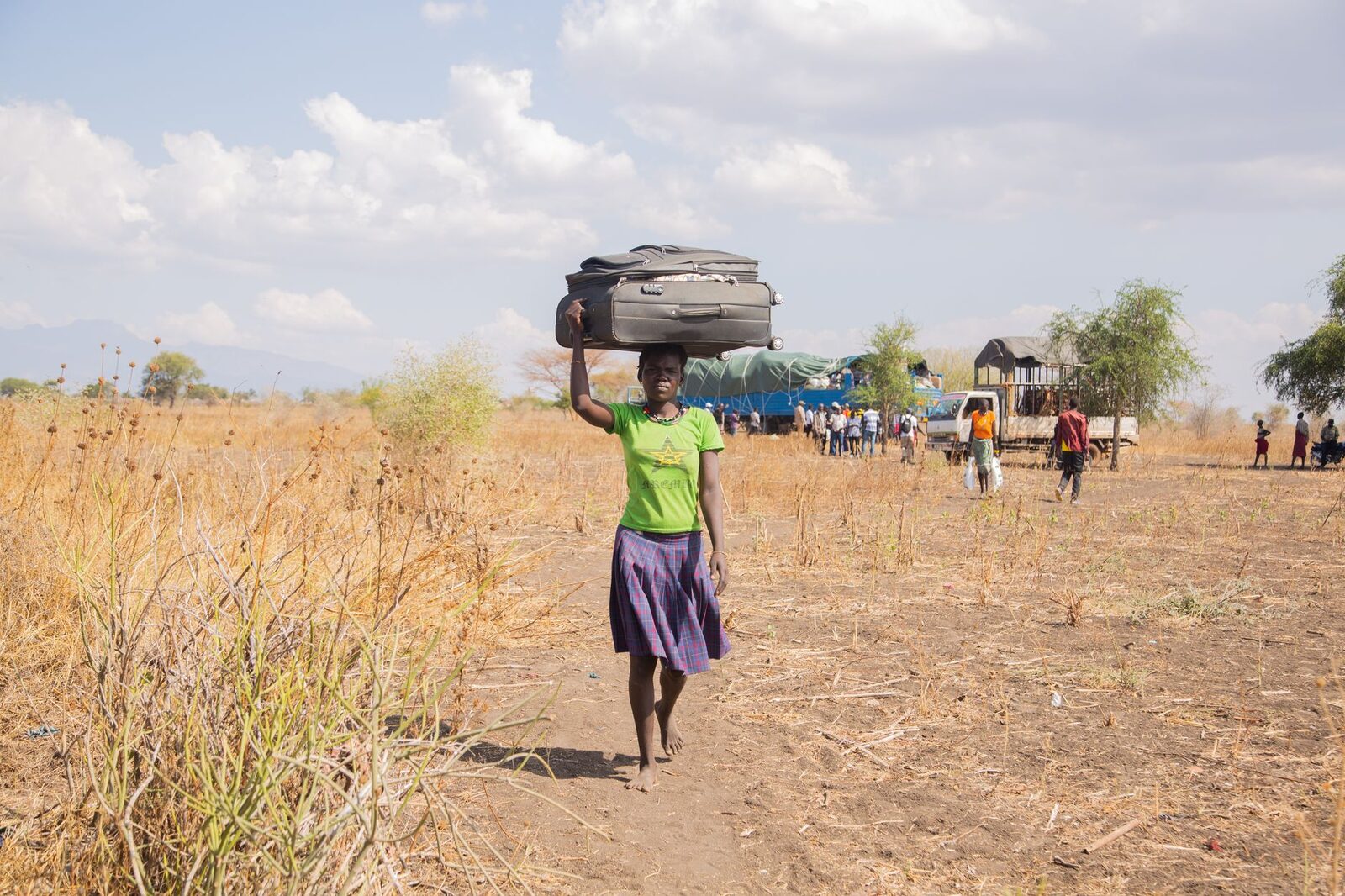 Rural farmland under climate stress
